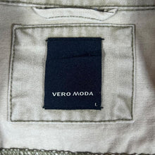 Load image into Gallery viewer, Vintage VERA MODA Faded Cream Beige Effect Button Cotton Jacket
