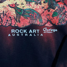 Load image into Gallery viewer, Vintage 90&#39;s Churinga &quot;Rock Art Australia&quot; Souvenir Tie Dye Long Sleeve T-Shirt
