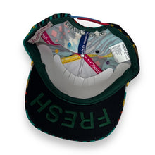 Load image into Gallery viewer, Deadstock Vintage 90's THE SNAPBACK CAP CO. "Fresh" Jacquard Navajo Patterned Embroidered Baseball Cap

