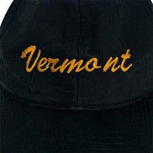 Load image into Gallery viewer, Early 00’s VERMONT Embroidered Souvenir Spellout Baseball Cap

