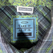 Load image into Gallery viewer, Take It As It Is Western Style Multi Check Cotton Long Sleeve Shirt
