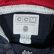 Load image into Gallery viewer, Early 00&#39;s CCM NHL Chicago Blackhawks Embroidered Ice Hockey Pullover Hoodie
