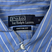 Load image into Gallery viewer, POLO RALPH LAUREN “Custom Fit” Embroidered Mini Logo Long Sleeve Striped Button-Up Shirt
