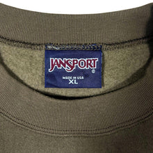 Load image into Gallery viewer, Vintage Jansport WCC Waubonsee Community College Embroidered Made In USA Brown Sweatshirt
