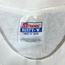 Load image into Gallery viewer, Early 00&#39;s Hanes TEAM Y2K Souvenir Logo Spellout Graphic White T-Shirt
