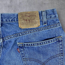 Load image into Gallery viewer, Vintage Levi&#39;s Red Tab Regular Straight Leg Distressed Blue Denim Jeans
