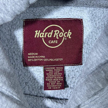 Load image into Gallery viewer, Hard Rock Cafe "New York" Classic Souvenir Logo Graphic Grey Pullover Hoodie
