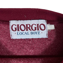 Load image into Gallery viewer, Early 00&#39;s GIORGIO LOCAL BOYZ Embroidered Logo Spellout Crewneck Sweatshirt
