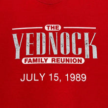 Load image into Gallery viewer, Vintage Screen Stars (1989) The Yednock Family Reunion Souvenir Single Stitch T-Shirt
