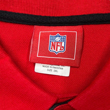 Load image into Gallery viewer, NFL TAMPA BAY BUCCANEERS Embroidered Mini Football Logo Colour Block Polo Shirt

