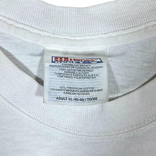 Load image into Gallery viewer, Vintage Hanes CROWN ROYALE Mini Logo Spellout Graphic White Short Sleeve T-Shirt
