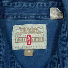 Load image into Gallery viewer, Early 00’s LEVI’S RED TAB Classic Metal Button Denim Long Sleeve Shirt
