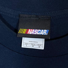 Load image into Gallery viewer, NASCAR &quot;American Racing&quot; Motorsports Spellout Graphic Navy Blue T-Shirt
