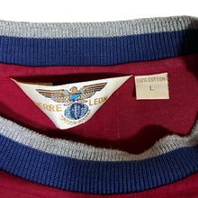 Load image into Gallery viewer, Vintage PIERRE LEON Embroidered Nautical Pocket Logo Red T-Shirt
