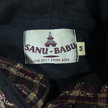 Load image into Gallery viewer, Vintage Sanu-Babu Plaid Check Lined Hooded Pullover Smock Hoodie
