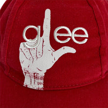 Load image into Gallery viewer, Fox GLEE Embroidered Logo Spellout TV Show Promo Baseball Cap
