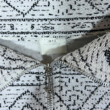 Load image into Gallery viewer, Vintage 90&#39;s Crazy Abstract Patterned Cotton 1/4 Zip Pullover Sweatshirt Top
