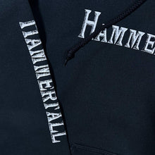 Load image into Gallery viewer, HammerFall "Steel Meets Steel" Power Heavy Metal Music Band Black Hoodie
