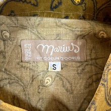 Load image into Gallery viewer, Vintage Marius by Coeur D&#39;Ocres Paisley Patterned Cowboy Western Long Sleeve Shirt
