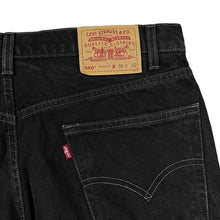 Load image into Gallery viewer, Vintage LEVI&#39;S 550 &quot;Relaxed Fit&quot; Classic Black Denim Straight Leg Jeans
