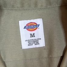 Load image into Gallery viewer, Dickies Made In Honduras Classic Brown Beige Skater Mechanic Work Button Shirt
