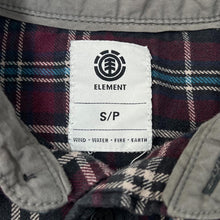 Load image into Gallery viewer, ELEMENT Classic Plaid Check Surfer Skater Long Sleeve Flannel Cotton Shirt

