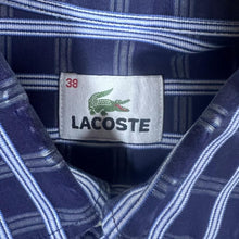 Load image into Gallery viewer, Early 00&#39;s LACOSTE Plaid Check Mini Pocket Logo Short Sleeve Button-Up Shirt
