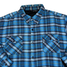 Load image into Gallery viewer, Vintage TEN WEST Tartan Lumberjack Plaid Check Padded Flannel Over Shirt
