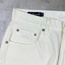 Load image into Gallery viewer, Vintage 90's F. By Faconnable Classic Cream Cotton Denim Mom Jeans
