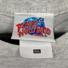 Load image into Gallery viewer, Vintage Planet Hollywood Disneyland Paris Souvenir Graphic Logo Spellout T-Shirt
