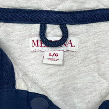 Load image into Gallery viewer, Early 00’s MERONA Classic Basic 1/4 Button Quilted Effect Pullover Sweatshirt

