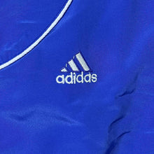 Load image into Gallery viewer, Vintage 90’s Adidas Blue Tape Spellout Windbreaker Tracksuit Jacket
