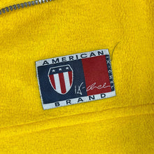 Load image into Gallery viewer, Early 00&#39;s IX-CHEL Mini Patch Logo Yellow 1/4 Zip Fleece Sweatshirt
