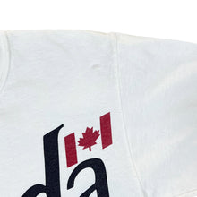 Load image into Gallery viewer, Early 00&#39;s CANADA Flag Souvenir Spellout Graphic White T-Shirt
