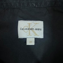 Load image into Gallery viewer, Early 00&#39;s CALVIN KLEIN CK JEANS Classic Black Cotton Short Sleeve Shirt
