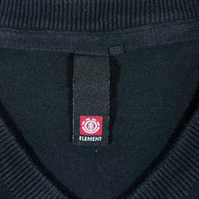 Load image into Gallery viewer, ELEMENT Skateboards Subtle Black Chest Mini Logo V-Neck Sweater Jumper
