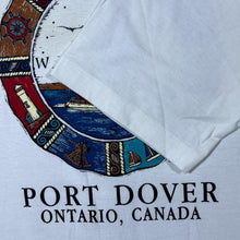 Load image into Gallery viewer, Vintage Port Dover "Ontario, Canada" Souvenir Graphic White Single Stitch T-Shirt
