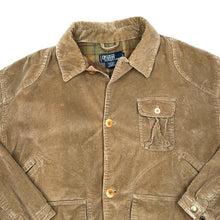Load image into Gallery viewer, Vintage POLO RALPH LAUREN Cord Corduroy Checked Lined Worker Chore Jacket
