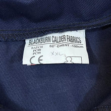 Load image into Gallery viewer, Vintage Classic Navy Blue French Chore Worker Style Pullover Smock Jacket
