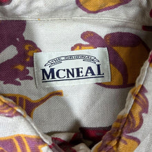 Load image into Gallery viewer, Vintage McNeal Crazy Abstract Patterned Cotton Linen Short Sleeve Shirt
