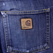 Load image into Gallery viewer, Carhartt "Rebel Pant" Classic Blue Denim Slim Tapered Fit Jeans
