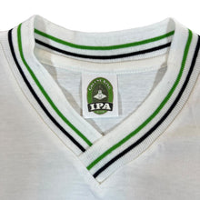 Load image into Gallery viewer, GREENE KING IPA BITTER Classic Beer Logo V-Neck White T-Shirt
