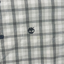 Load image into Gallery viewer, Early 00&#39;s Timberland Classic Beige Plaid Check Long Sleeve Cotton Shirt
