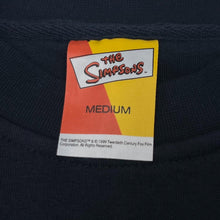 Load image into Gallery viewer, Vintage THE SIMPSONS (1999) “Inactive Wear” Embroidered Patch TV Show Crewneck Sweatshirt
