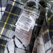 Load image into Gallery viewer, Vintage Lecanto Black Khaki Yellow Plaid Check Long Sleeve Button-Up Flannel Shirt
