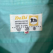 Load image into Gallery viewer, Vintage DADI Turquoise Western Cowboy Style Short Sleeve Shirt
