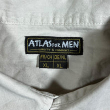 Load image into Gallery viewer, Atlas For Men Filigree Pattern Cowboy Western Cream Cotton Popper Long Sleeve Shirt
