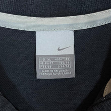 Load image into Gallery viewer, Early 00&#39;s Nike Embroidered Mini Logo Black Short Sleeve Polo Shirt
