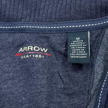 Load image into Gallery viewer, ARROW Classic Basic Essential 1/4 Zip Pullover Sweatshirt
