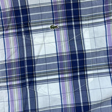 Load image into Gallery viewer, Lacoste Classic Mini Pocket Logo Plaid Check Short Sleeve Cotton Shirt
